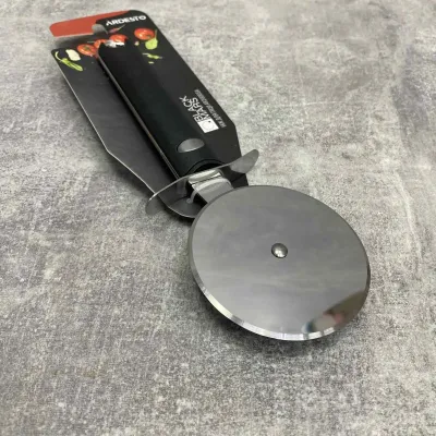 Нож для пиццы из нержавеющей стали Ardesto Black Mars AR2006SA Нож для пиццы из нержавеющей стали Ardesto Black Mars AR2006SA