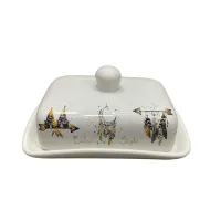 Маслянка керамічна 12,5х17х9 см Boho Style S&T 3397-20 Маслянка керамічна 12,5х17х9 см Boho Style S&T 3397-20