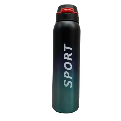 Термос-поїлка 500 мл Sport Stenson MT-3450/33203 зелено-чорний