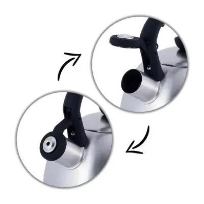 Чайник зі свистком 2 л Kamille KM-0693BL Чайник зі свистком 2 л Kamille KM-0693BL