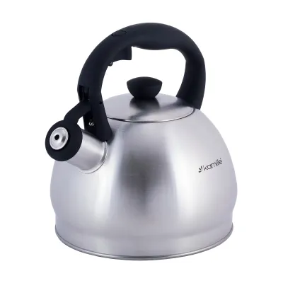 Чайник зі свистком 2 л Kamille KM-0693BL