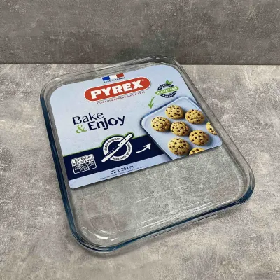 Деко для запікання скляне 32х26х2 см Pyrex B&E 291B0000/7616 Деко для запікання скляне 32х26х2 см Pyrex B&E 291B0000/7616