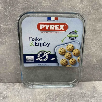 Деко для запікання скляне 32х26х2 см Pyrex B&E 291B0000/7616 Деко для запікання скляне 32х26х2 см Pyrex B&E 291B0000/7616