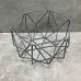 Корзина для фруктов DECOR ART Икс 19х19х15 см серый мрамор 31052017/1009