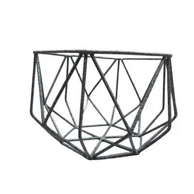 Корзина для фруктов DECOR ART Икс 19х19х15 см серый мрамор 31052017/1009