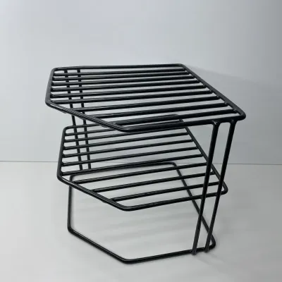 Органайзер-підставка для тарілок DECOR ART 20,5х20,5х20,5 см 1033 чорний