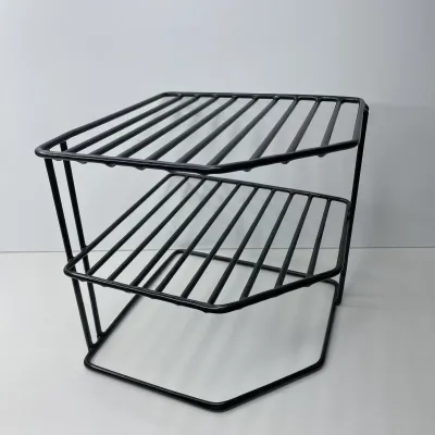 Органайзер-підставка для тарілок DECOR ART 20,5х20,5х20,5 см 1033 чорний