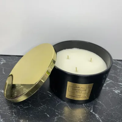 Ароматична свічка Pepco Home Premium Edition Champagne Gold 13,5 х8 см 79665