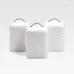 Набор банок 3 предмета Maestro MR-1676-3S-White Набор банок 3 предмета Maestro MR-1676-3S-White