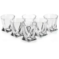 Набор стаканов Quadro 6 шт 340 мл Yujing Glassware 2772/3701