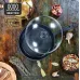 Сковорода чавунна лита зі скляною кришкою 22х4 см Maysternya Т2012С3Ук