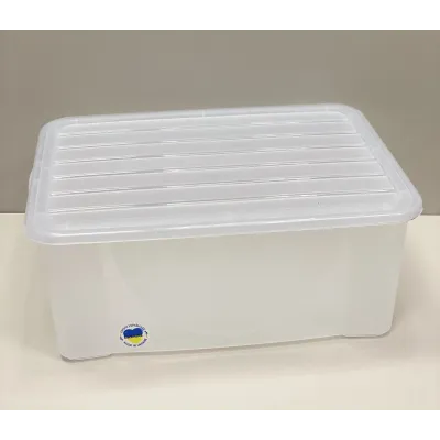 Контейнер для зберігання речей 9,6 л 38х27х15,5 см Алеана 122040 прозорий