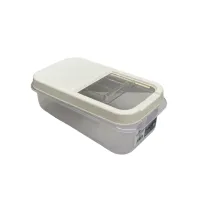 Контейнер для хранения сыпучих продуктов 5 л SOFT CHEF 00764 прозрачный/белый