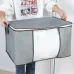 Коробка складная для хранения вещей 60х38х35 см Stenson WHW64803-44 серый
