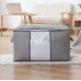Коробка складная для хранения вещей 60х38х35 см Stenson WHW64803-44 серый