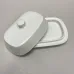 Маслянка керамічна 18,8х12,9х7,5 см Maestro MR-20002-45 White Маслянка керамічна 18,8х12,9х7,5 см Maestro MR-20002-45 White