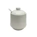 Цукорниця керамічна з ложкою h-11 см Maestro MR-20002-09 White