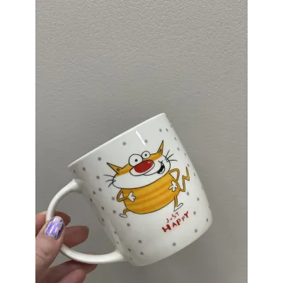 Чашка порцелянова 360 мл JUST HAPPY Limited Edition MCO23-3 Чашка порцелянова 360 мл JUST HAPPY Limited Edition MCO23-3