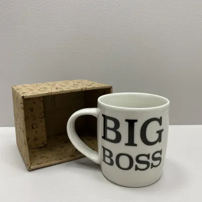 Чашка керамічна 360 мл Big Boss Kvarta 1942 Чашка керамічна 360 мл Big Boss Kvarta 1942