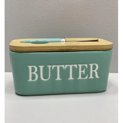 Маслянка керамічна з ножем Butter A-PLUS 0480 21354 Маслянка керамічна з ножем Butter A-PLUS 0480 21354