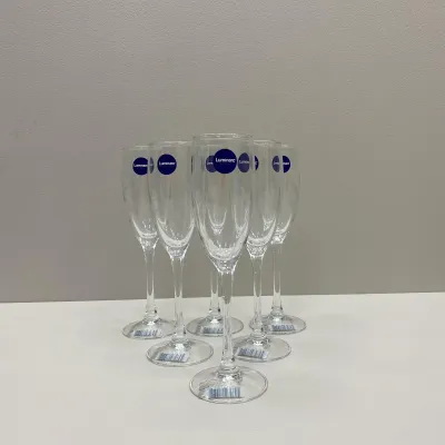 Набір келихів для шампанського 6 шт 160 мл Luminarc Raindrop V5929 Набір келихів для шампанського 6 шт 160 мл Luminarc Raindrop V5929