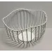 Кошик для фруктів DECOR Хвиля 25х24,5х13 см 1005 білий