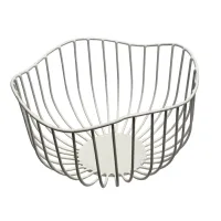 Кошик для фруктів DECOR Хвиля 25х24,5х13 см 1005 білий
