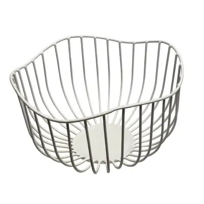 Кошик для фруктів DECOR Хвиля 25х24,5х13 см 1005 білий