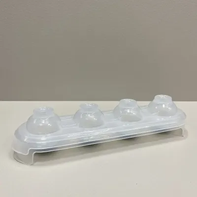 Форма для льда и фруктов 26х7х5,5 см Titiz Plastik AP-9510 прозрачный с голубым