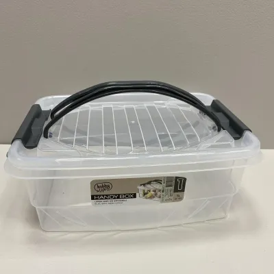 Контейнер пластиковий з кришкою Handy Box 5 л 31.5х21.5х12,5 см Hobby Life 021165
