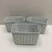 Набір кошиків 3 шт 165х125х107 мм 1,5 л Ucsan plastik M-3926 Набір кошиків 3 шт 165х125х107 мм 1,5 л Ucsan plastik M-3926
