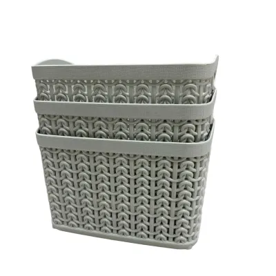 Набор корзинок 3 шт 165х125х107 мм 1,5 л Ucsan plastik M-3926 Набор корзинок 3 шт 165х125х107 мм 1,5 л Ucsan plastik M-3926
