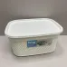 Кошик з кришкою 33х24х16,5 см 9 л Ucsan Plastik М-1164 білий