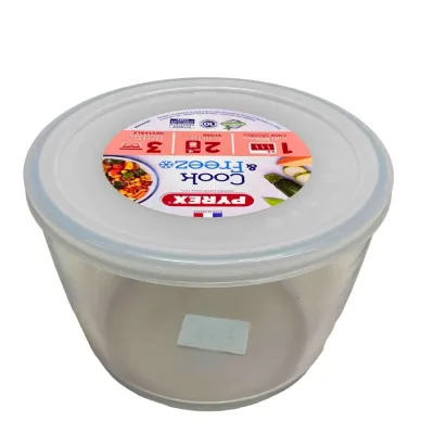 Контейнер стеклянный с крышкой 1,6л Pyrex Cook&Freez 155P001