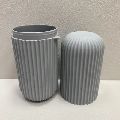 Органайзер-футляр 6х19 см AL-PLASTIK LV-310 серый