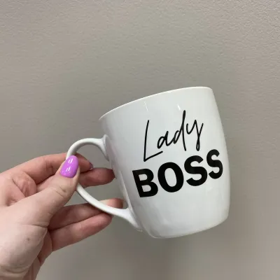 Чашка керамічна 500 мл Lady Boss Kvarta 5098 Чашка керамічна 500 мл Lady Boss Kvarta 5098