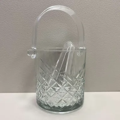 Ведро стеклянное для льда 1 л Pasabahce Timeless Ice Bucket 530068 Ведро стеклянное для льда 1 л Pasabahce Timeless Ice Bucket 530068