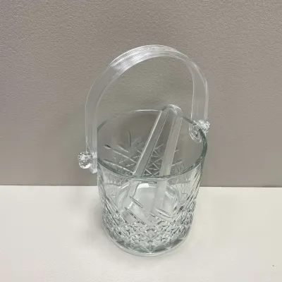 Ведро стеклянное для льда 1 л Pasabahce Timeless Ice Bucket 530068 Ведро стеклянное для льда 1 л Pasabahce Timeless Ice Bucket 530068