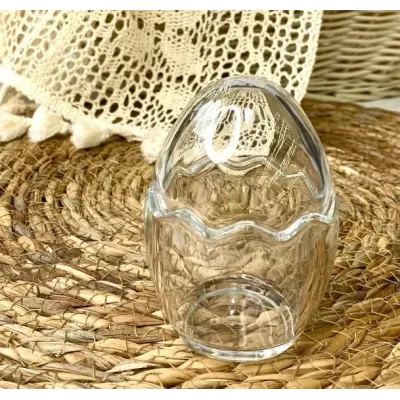Підставка для яйця скляна 6,2х8,5 см Egg bowl OLens 102-259