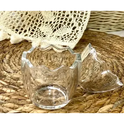 Підставка для яйця скляна 6,2х8,5 см Egg bowl OLens 102-259