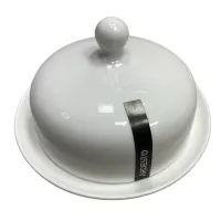 Маслянка фарфорова 14,8х9 см Ardesto Imola AR3539I Маслянка фарфорова 14,8х9 см Ardesto Imola AR3539I