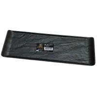 Блюдо прямоугольное фарфоровое 30,2х9,9 см Wilmax Slatestone Black 661102