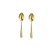 Набір кавових ложок 11,5 см 2 шт Wilmax Gold WL-999235