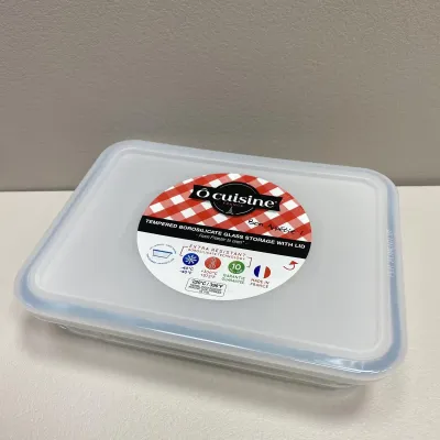 Форма прямоугольная для выпекания с крышкой 0,8 л 19,5х14,5х5 см O Cuisine 241CF01