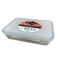 Форма прямокутна для випікання з кришкою 0,8 л 19,5х14,5х5 см O Cuisine 241CF01