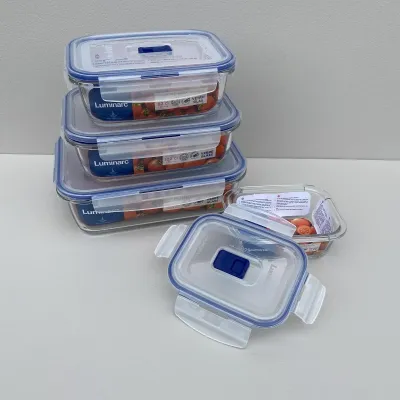Набор контейнеров 380/820/1220/1970 мл Luminarc Pure Box