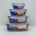Набор контейнеров 380/820/1220/1970 мл Luminarc Pure Box