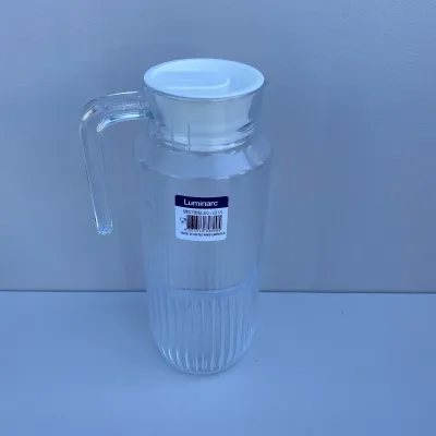 Глек скляний з кришкою 1,3 л Luminarc Gridz Fridge Q3653