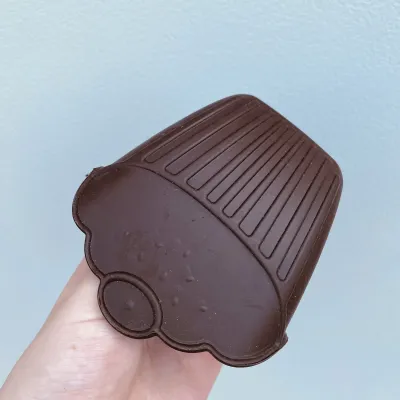 Прихватка силіконова 10,5х10,5 см Lessner Chef Choco 10258