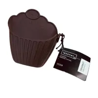 Прихватка силиконовая 10,5х10,5 см Lessner Chef Choco 10258